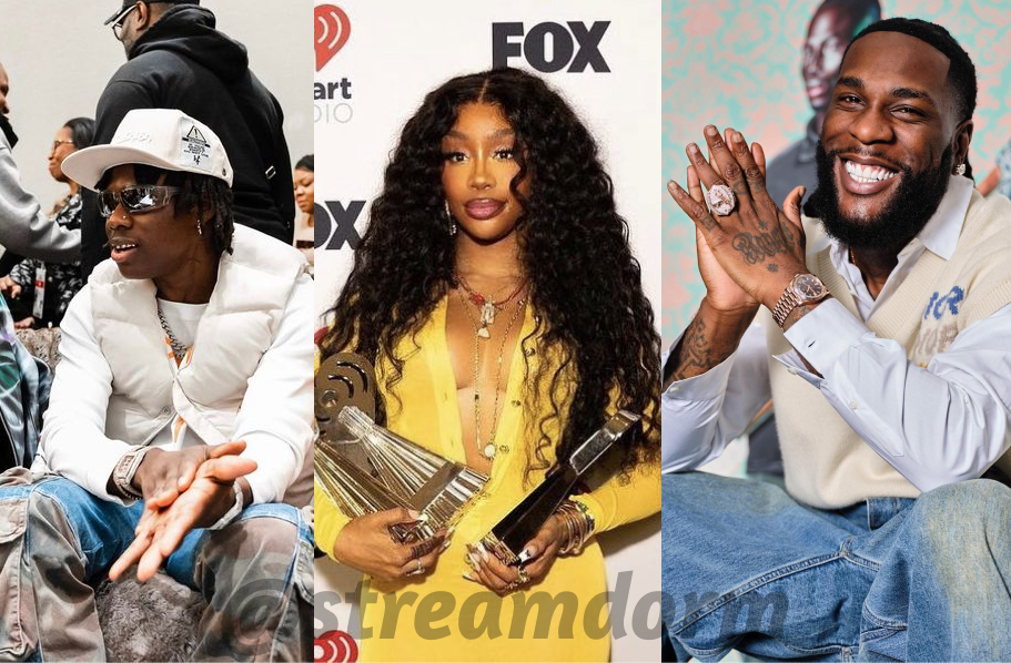 Rema, SZA, Burna Boy Win Big at iHeartRadio Music Awards