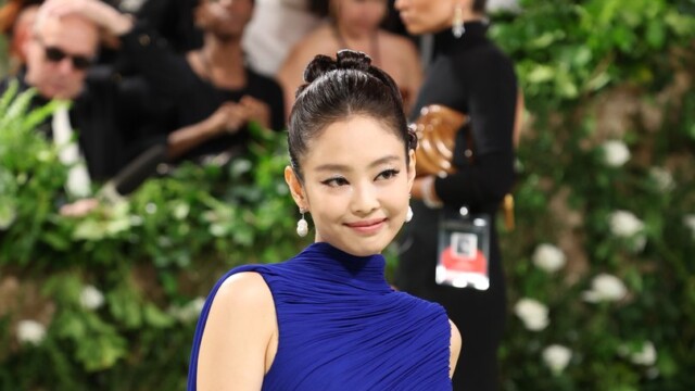 Jennie from BLACKPINK at the #MetGala2024